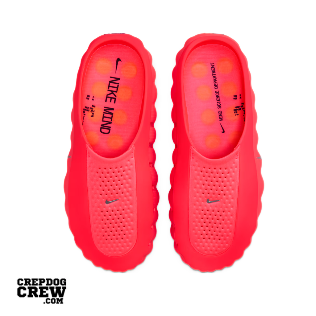 Nike Mind 001 Slide Solar in Red - product image from the listing.