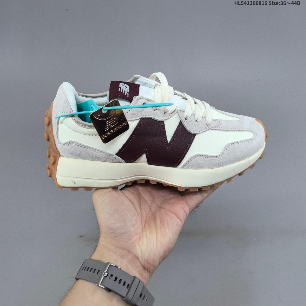 New Balance 327 Lifestyle Trainers in Mixed Colors - product image from the listing.