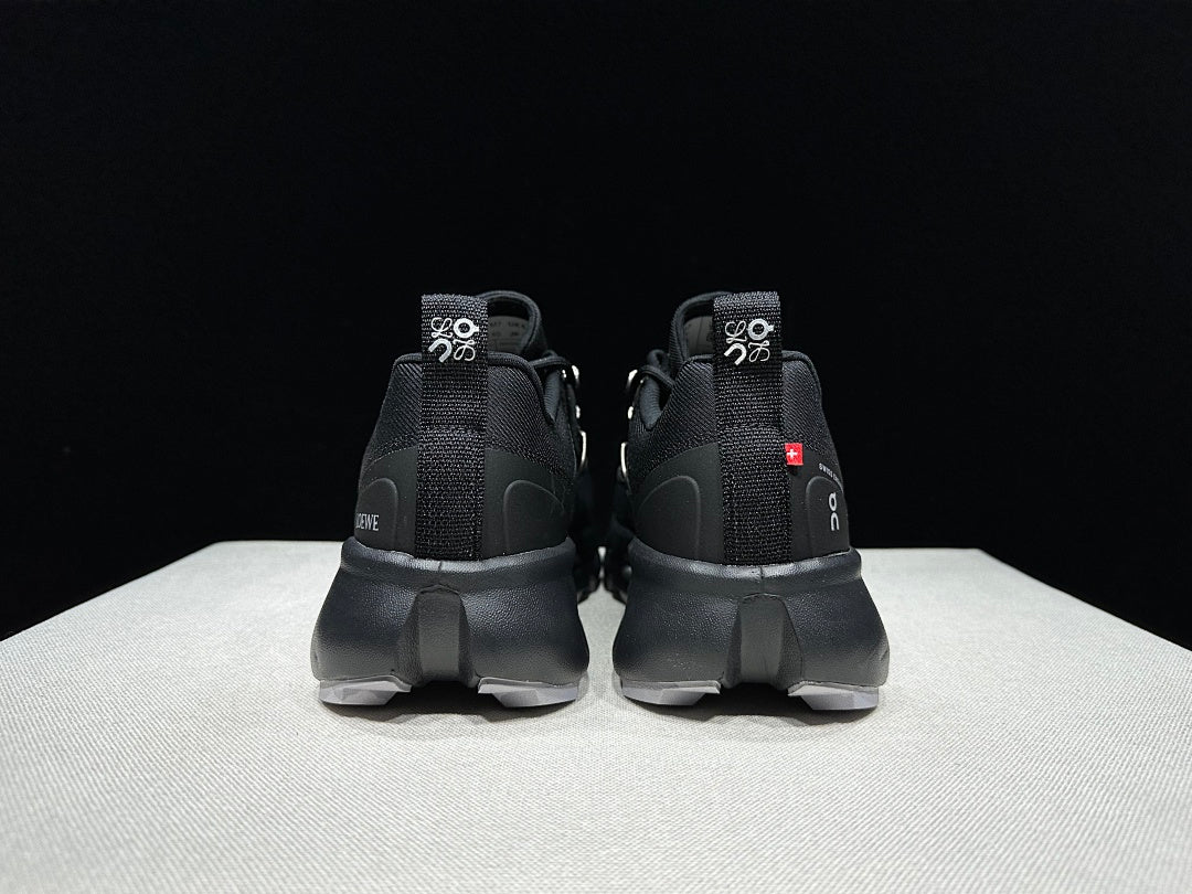 On x LOEWE Cloudsurfer Sneakers in Black - product image from the listing.