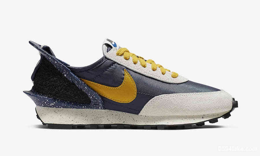 Nike x Undercover Daybreak Sneakers in Navy Gold CJ3295-400 - product image from the listing.