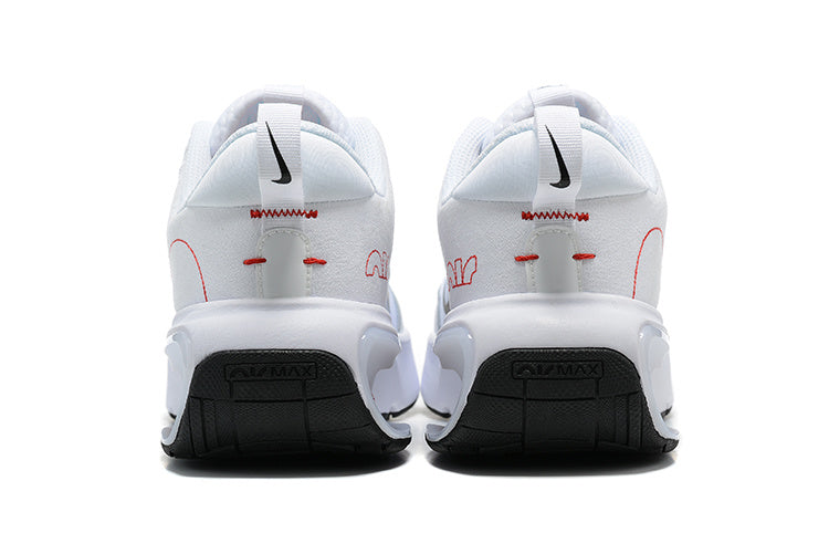 Nike Air Max Sneakers in White and Red - product image from the listing.