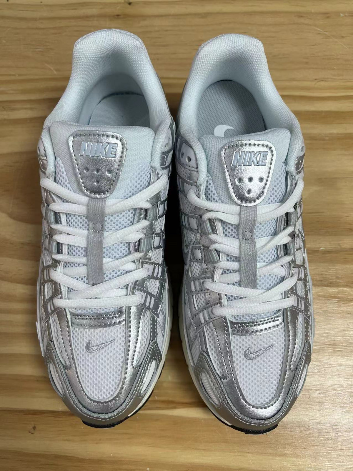 Nike P-6000 Sneakers in White and Grey BV1021-106 - product image from the listing.