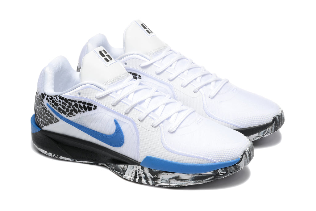 Nike Sabrina 2 Basketball Shoes in White Blue - product image from the listing.