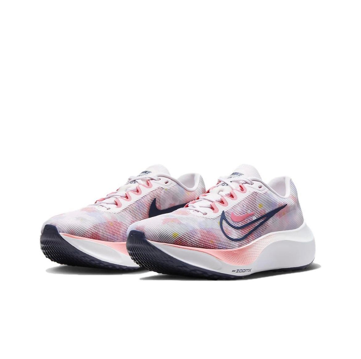 Nike Zoom Fly 5 Running Shoes in White Pink DV7894-600 - product image from the listing.