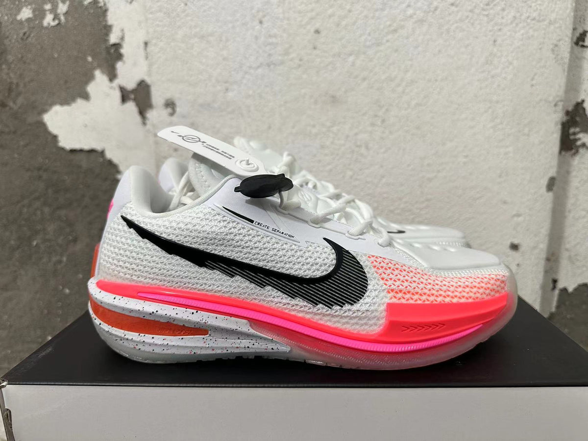 Nike GT Cut 3 Basketball Shoes in White Pink - product image from the listing.