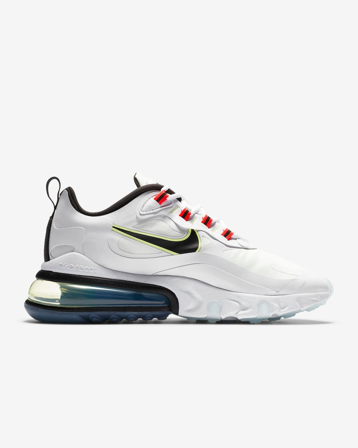 Nike Air Max 270 React Sneakers in White CZ6685-100 - product image from the listing.