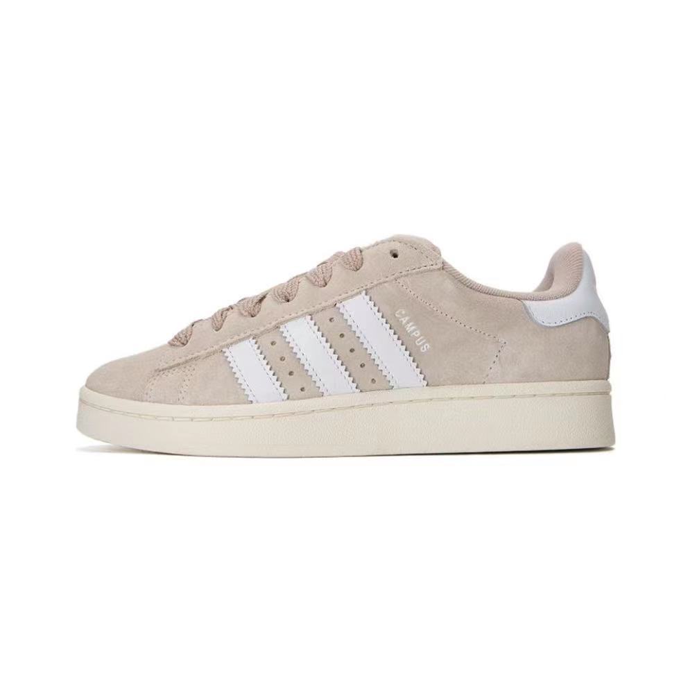 Beige and White adidas Campus Platform Sneakers HP2924 - product image from the listing.