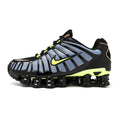 White and Red Nike Shox TL Sneakers - product image from the listing.