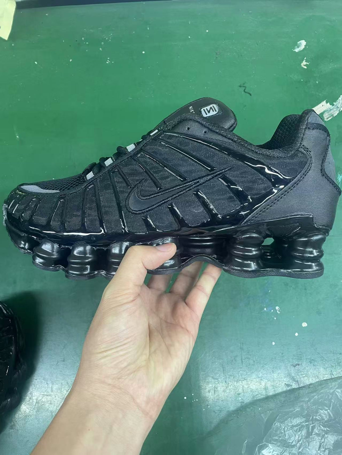 Nike Shox TL Trainers in Mixed Colorways - product image from the listing.