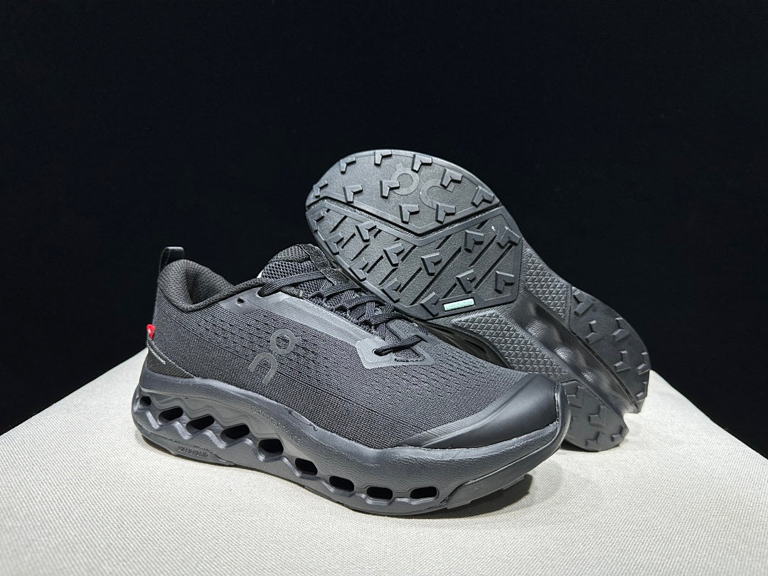 On Cloudsurfer Trail 2 Black Trail Trainers - product image from the listing.