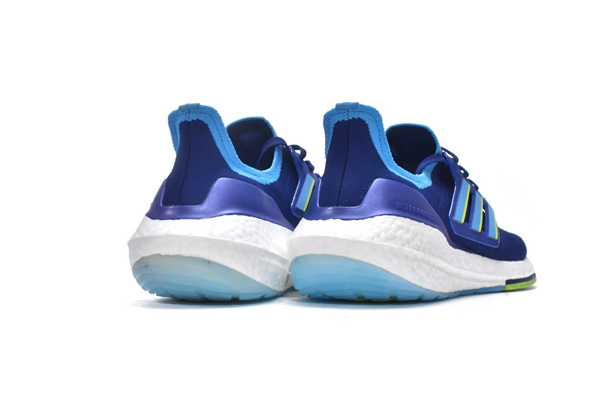 adidas UltraBoost 22 Shoes for Running, Blue, GX9333 - product image from the listing.