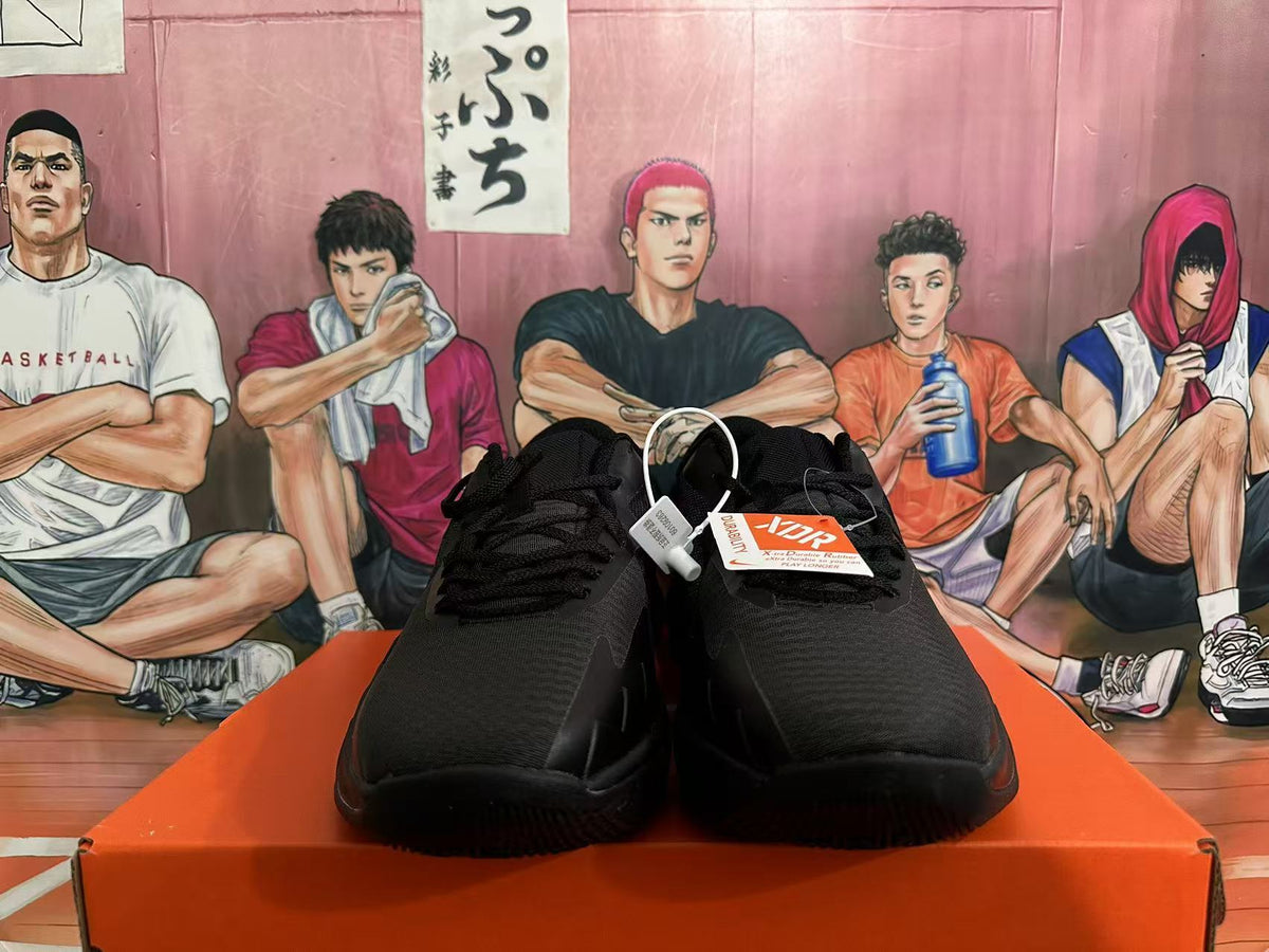 Nike Basketball Sneakers in Black - product image from the listing.