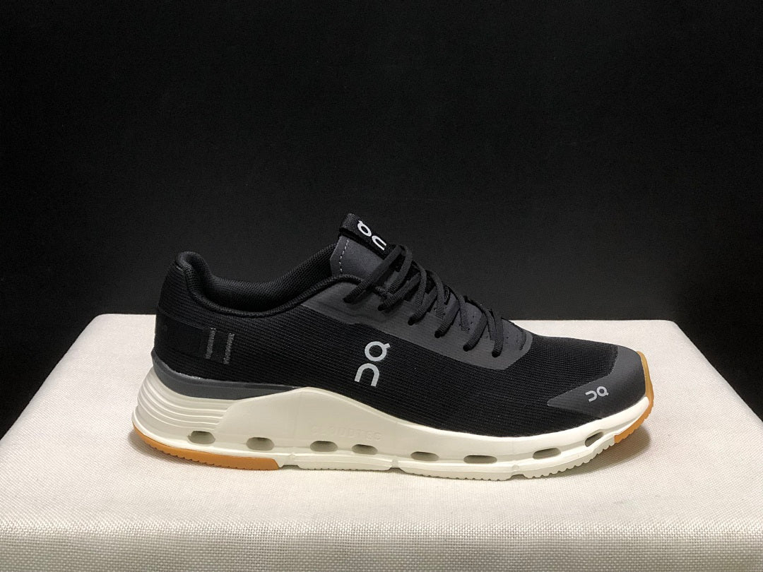 On Cloudnova Form 2 Sneakers in Black Ivory - product image from the listing.