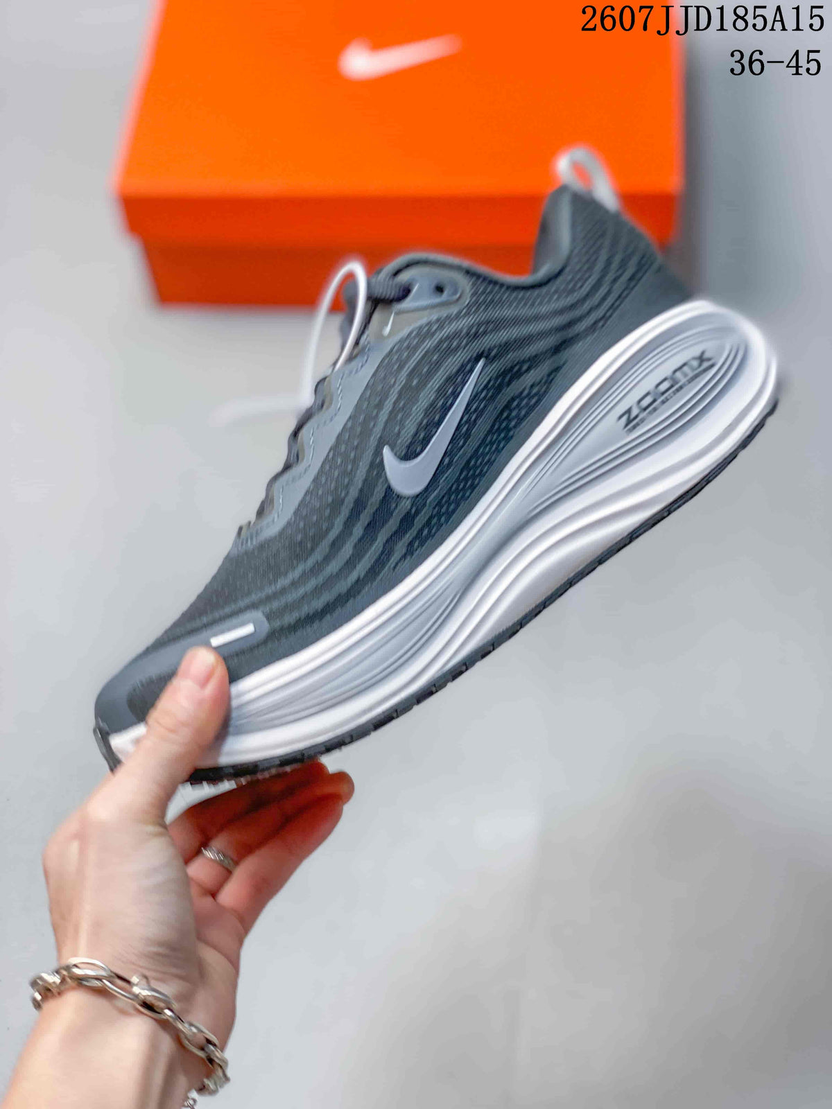 Nike Vomero Plus Run Sneakers in Dark Gray White 2607JJD185A15 - product image from the listing.