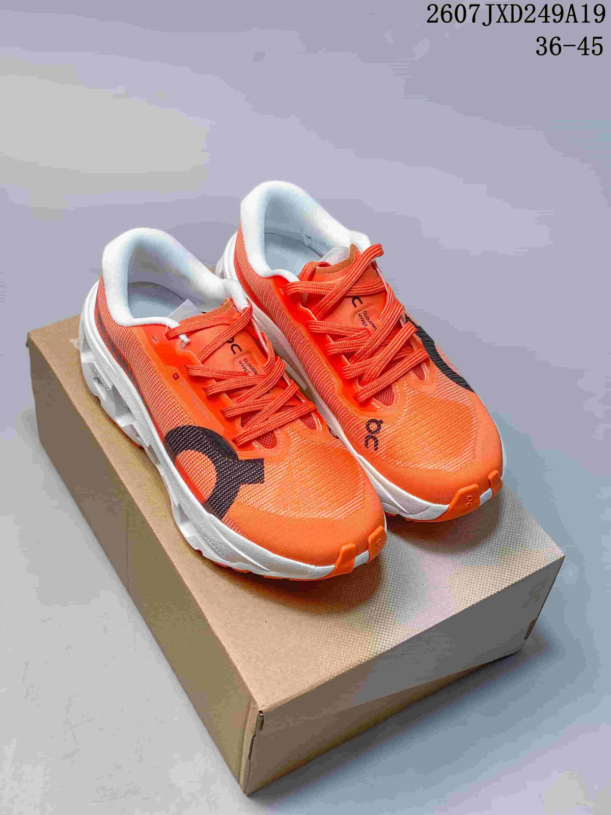 ON Cloudmonster 3 Hyper Sneakers in Orange 711490EEU - product image from the listing.