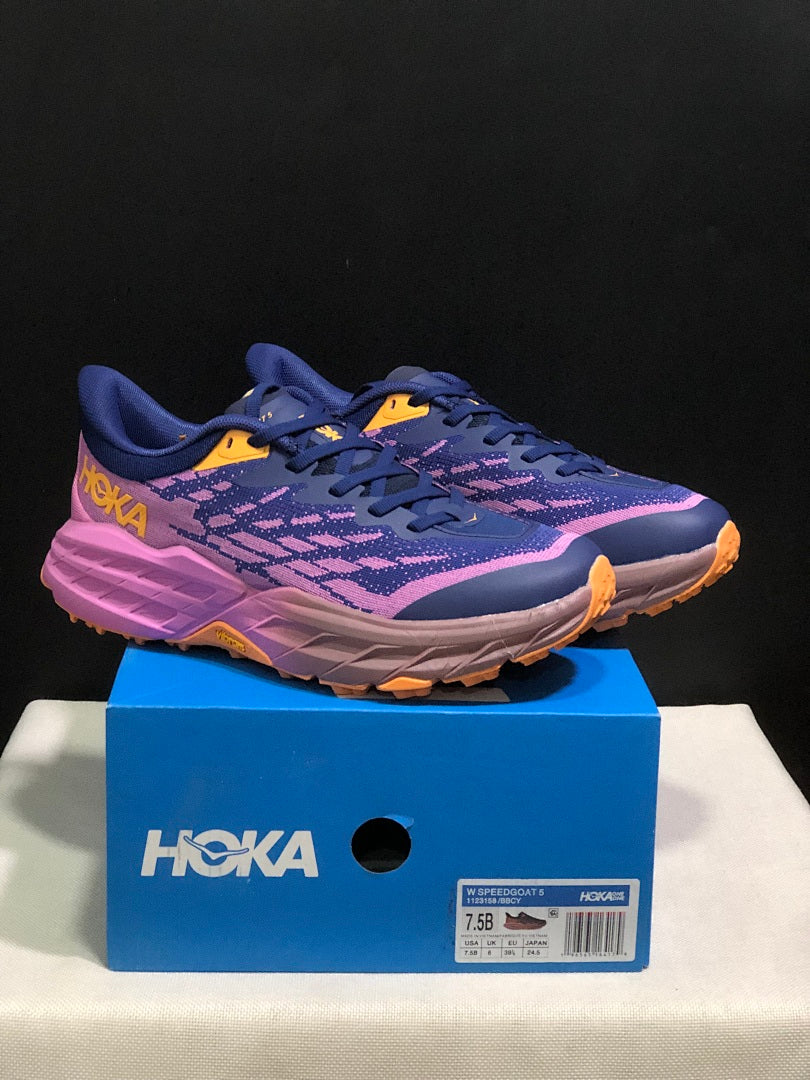Women's HOKA Speedgoat 5 Trail Running Shoes - product image from the listing.