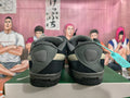 Black and Taupe Puma Suede Sneakers - product image from the listing.