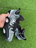 Jordan Heir Series 4 Basketball Shoes in White Black Gold - product image from the listing.