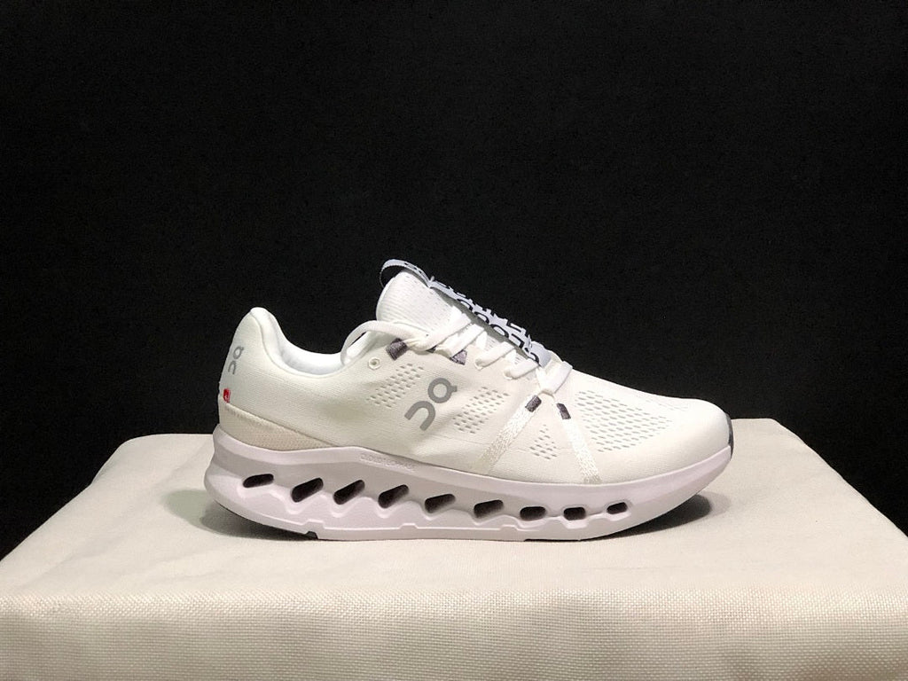 On Cloudsurfer Running Shoes in White - product image from the listing.