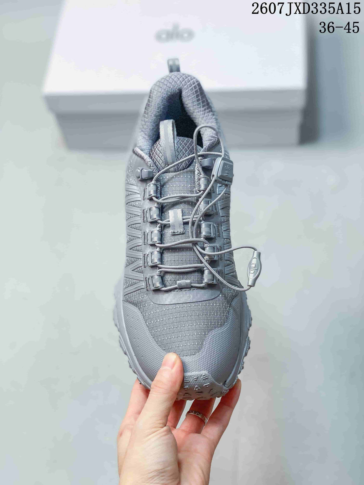 Alo Yoga Alo Runner Trail Sneakers in Gray 2607JXD335A15 - product image from the listing.