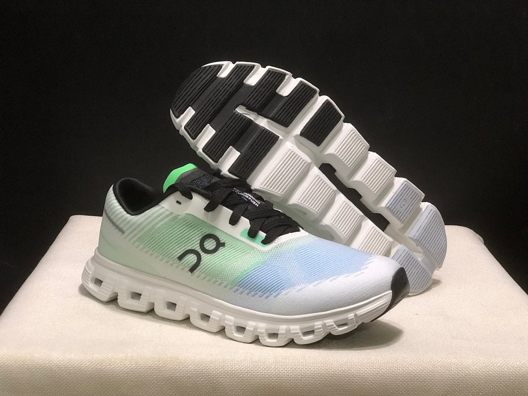 On Cloud 6 Push Sneakers in Green, in Blue and Black - product image from the listing.