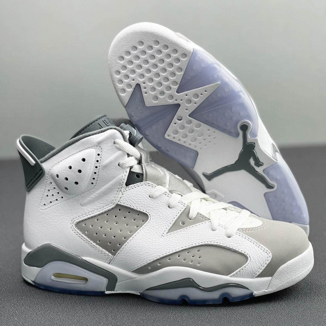 Air Jordan 6 Retro Cool Grey Sneakers CT8529-100 - product image from the listing.