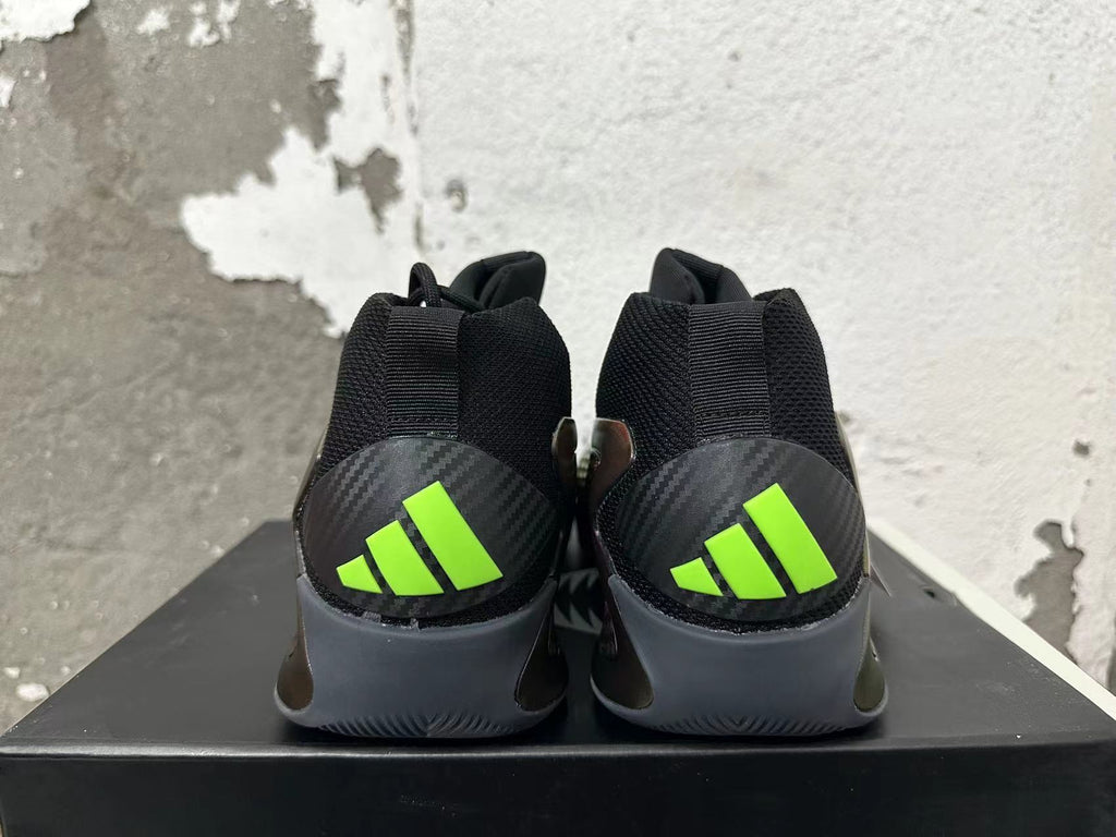 Dark Red and Black Adidas Basketball Shoes - product image from the listing.