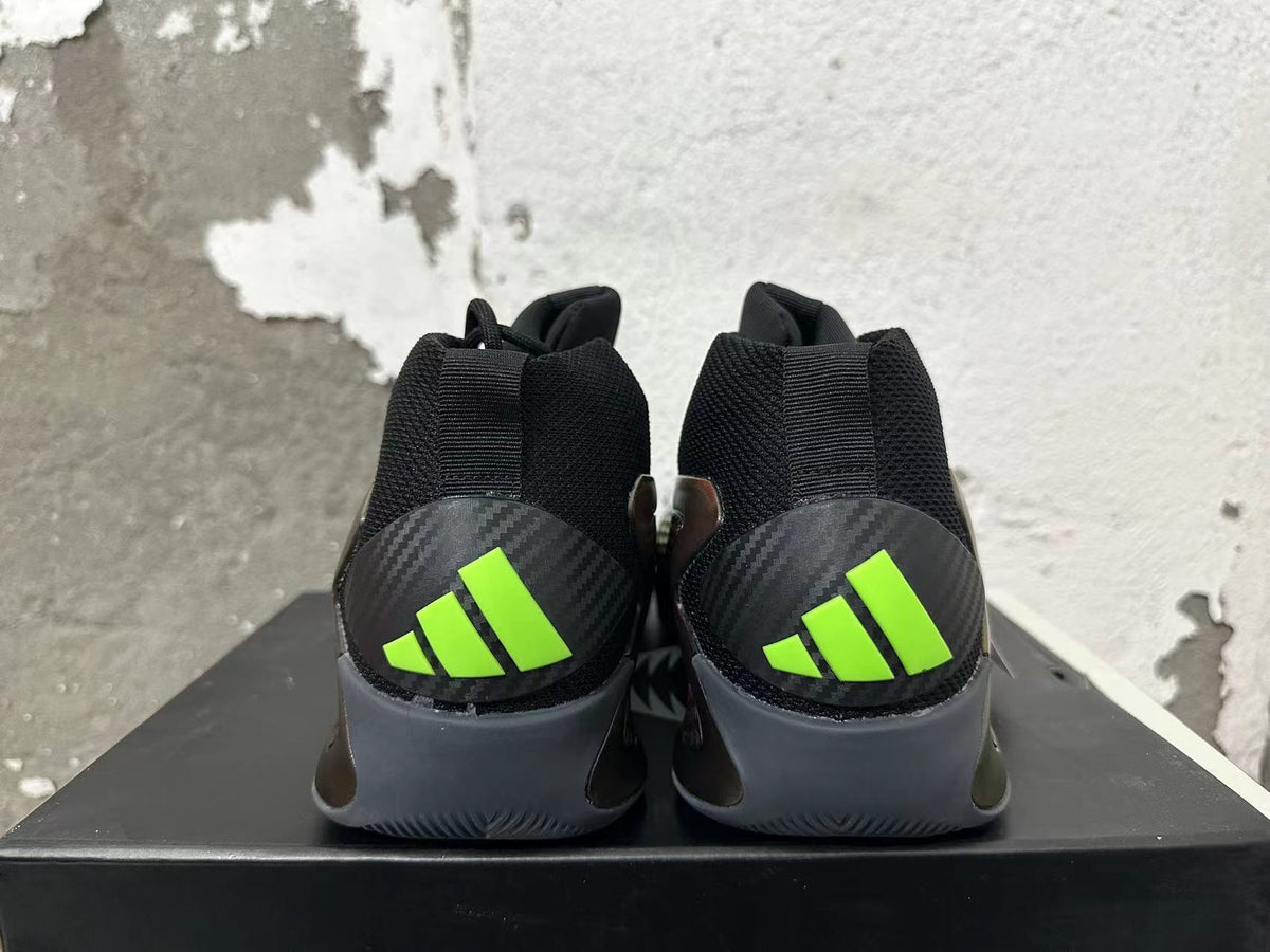 Dark Red and Black Adidas Basketball Shoes - product image from the listing.