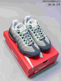 Nike Air Max 95 OG Sneakers in Gray Black Green 2607GVD891A11 - product image from the listing.