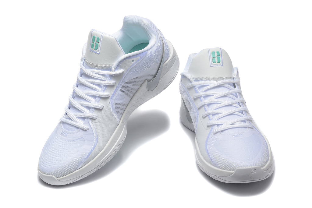 Nike Sabrina 2 Basketball Shoes, in White and Mint - product image from the listing.
