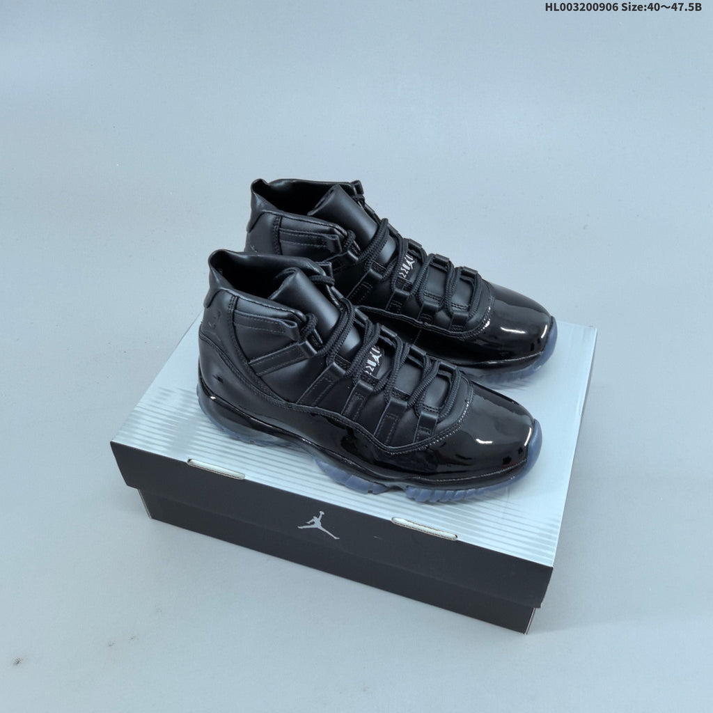 Jordan 11 High CDG Sneakers in Black - product image from the listing.