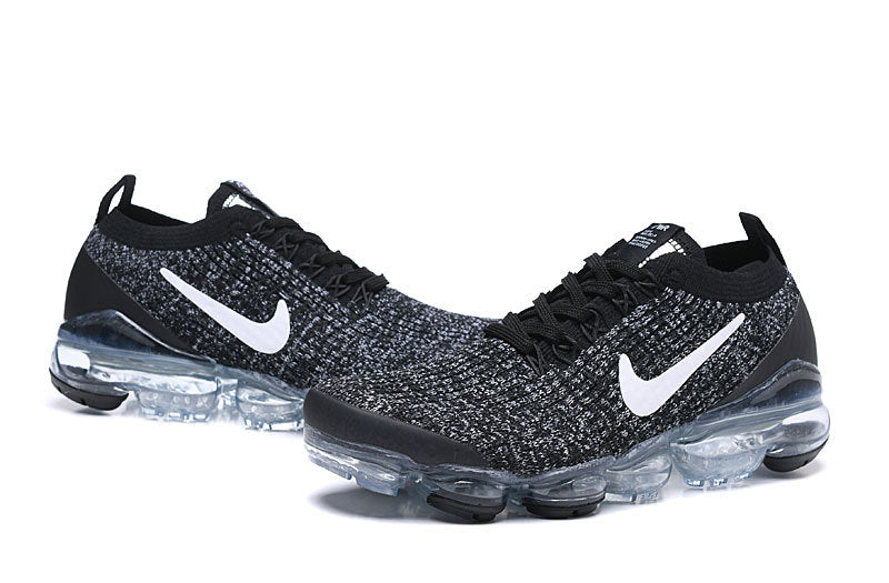 Nike Air VaporMax Flyknit Sneakers in Black White AJ6900-212 - product image from the listing.