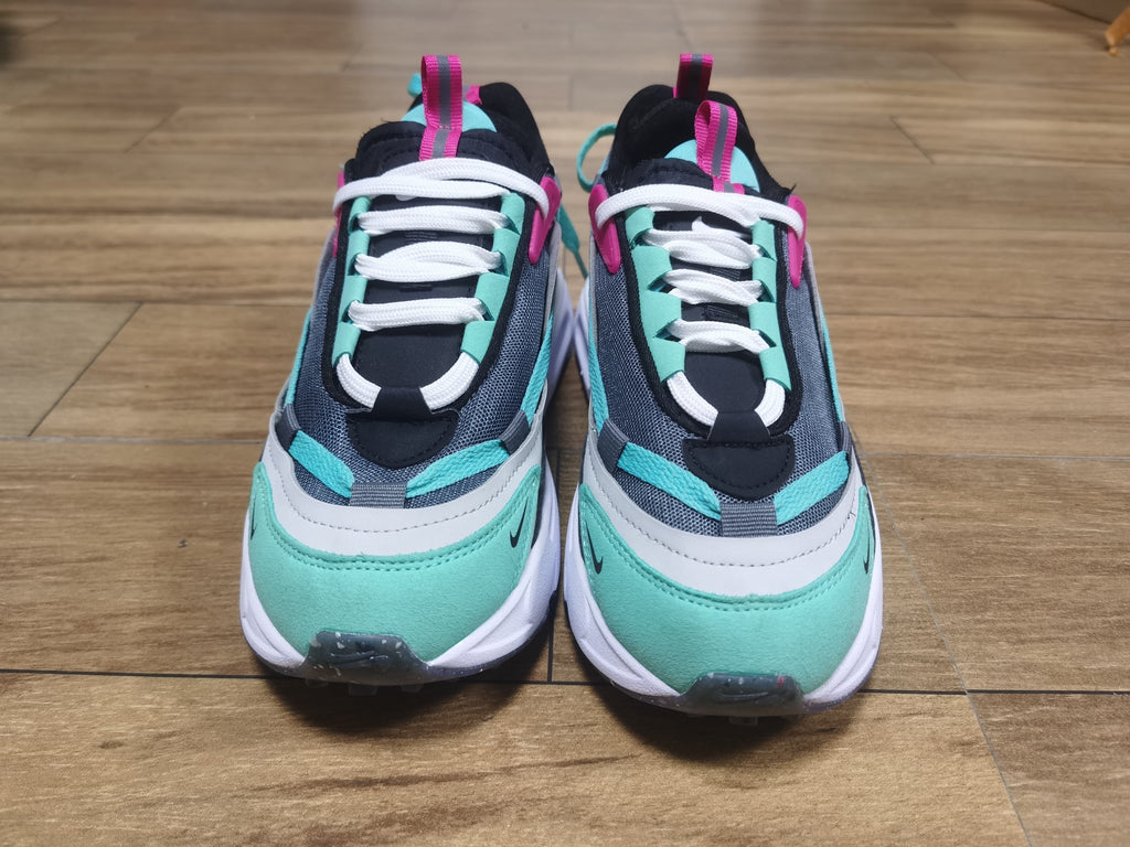 Nike Air Max Furyosa Sneakers in Teal, in Gray and White - product image from the listing.