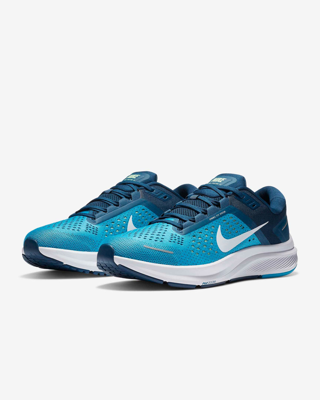 Nike Air Zoom Structure 23 Running Shoes in Blue CZ6720-401 - product image from the listing.
