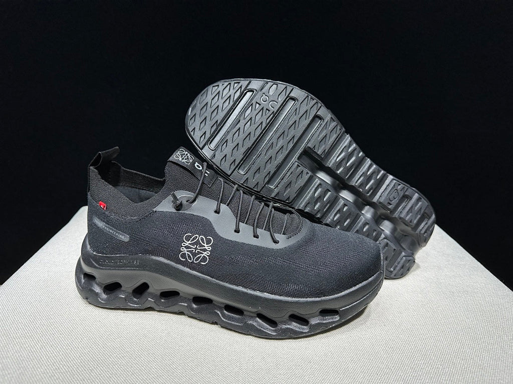 On x LOEWE Cloudtilt Sneakers, in Black - product image from the listing.