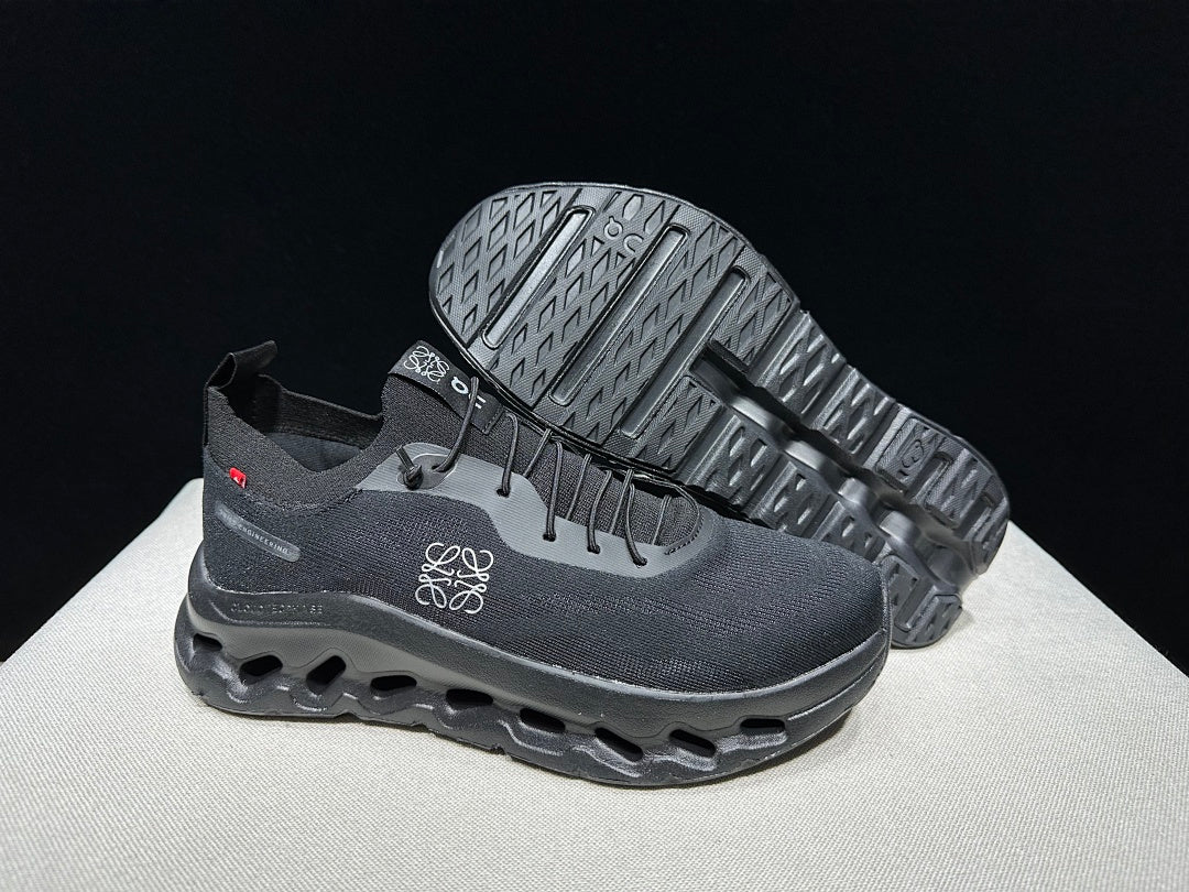 On x LOEWE Cloudtilt Sneakers, in Black - product image from the listing.