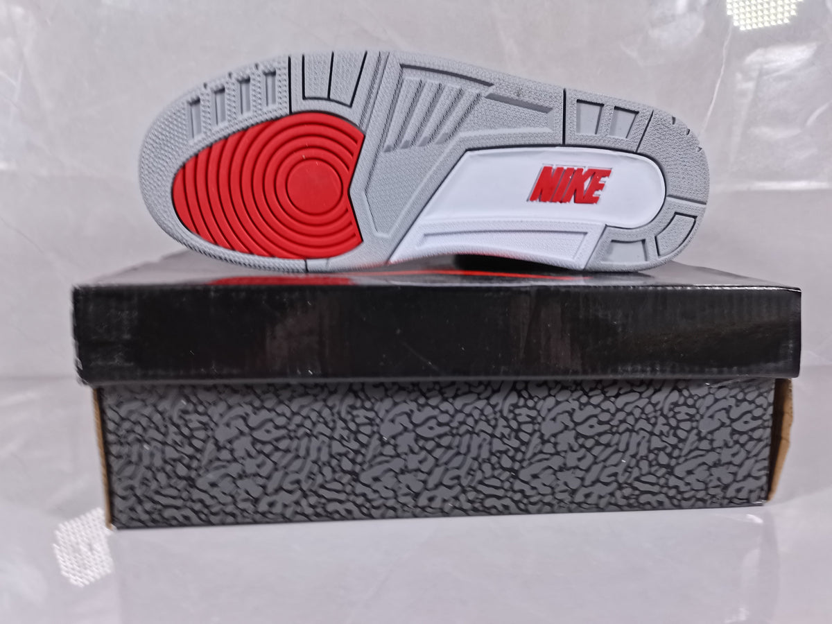 Black Cement Sneakers - Jordan 3 Retro - product image from the listing.
