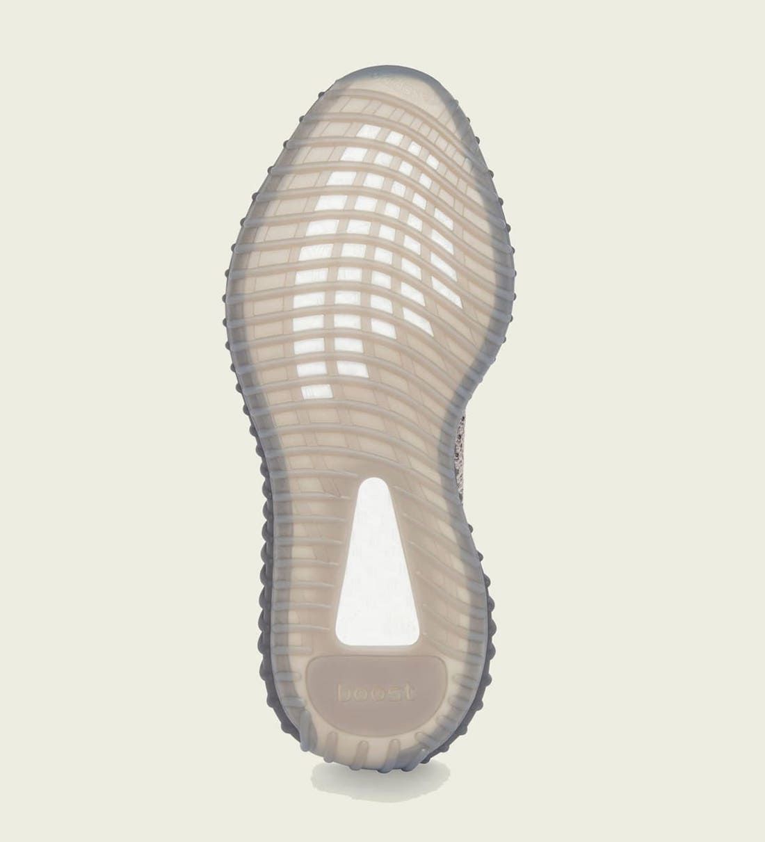 adidas Yeezy Boost 350 V2 Ash Sneakers in Stone GW0089 - product image from the listing.