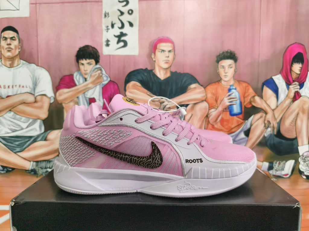 Nike Kobe 5 Protro Basketball Shoes in Pink Black - product image from the listing.