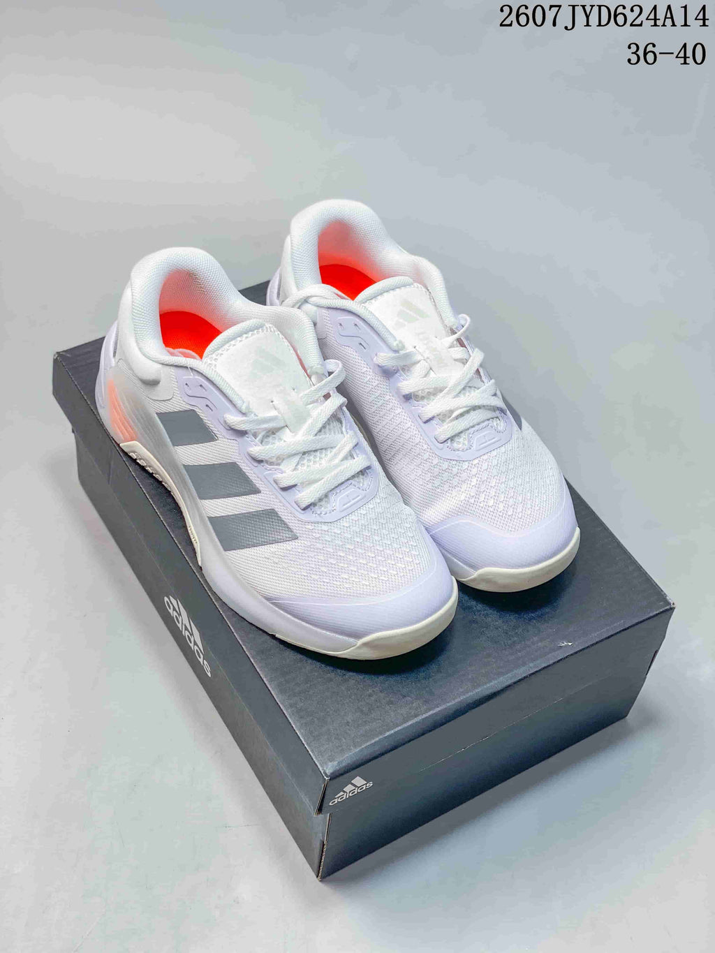 adidas Dropset 4 White Mesh Training Footwear - product image from the listing.