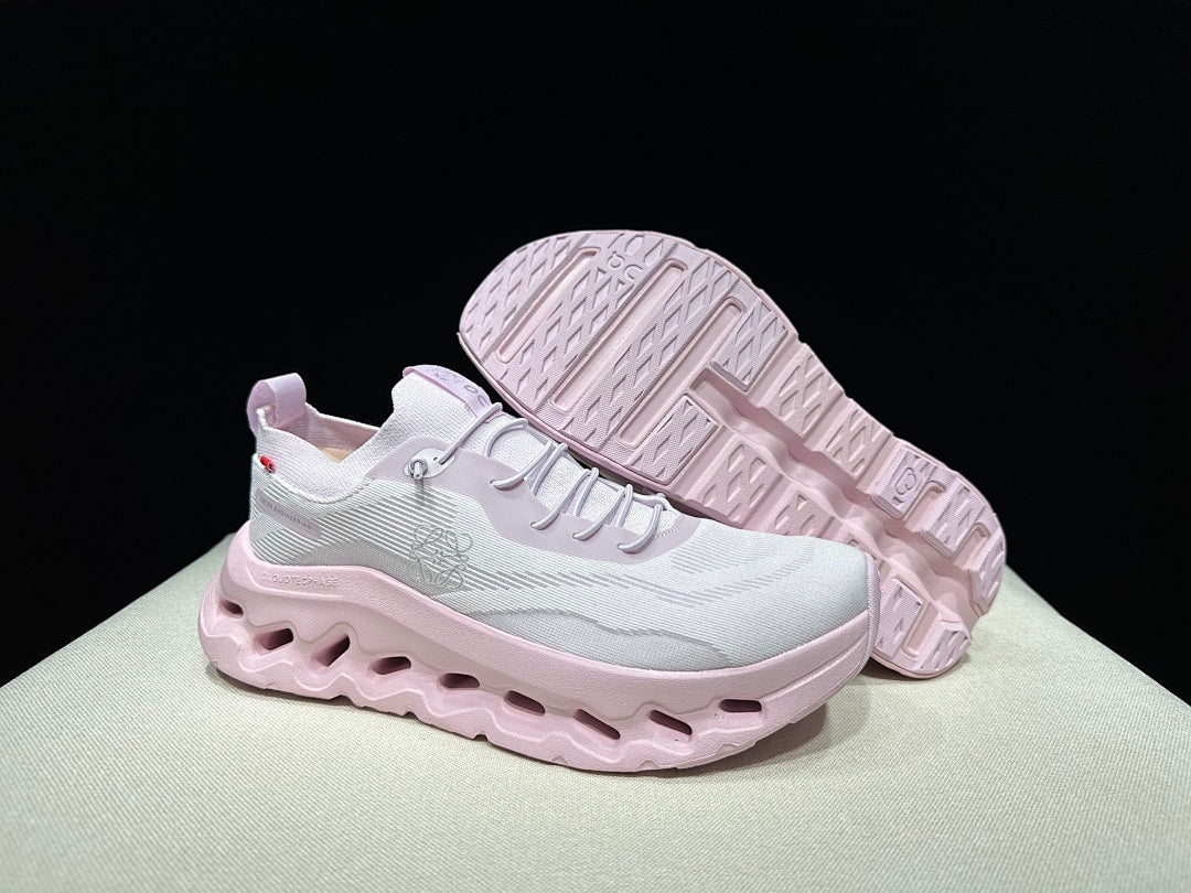 On x LOEWE Cloudtilt Sneakers in Rosa Palo and in Pale Pink - product image from the listing.