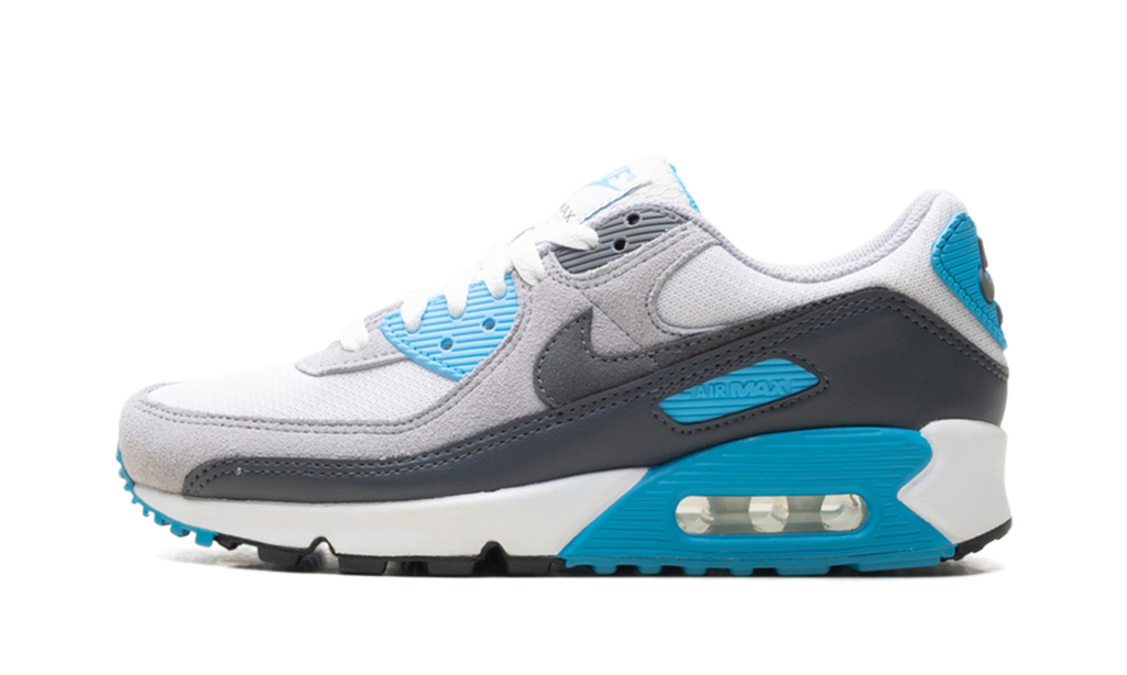 "Platinum Tint Blue Lightning" Air Max 90 DM0029 019 - product image from the listing.