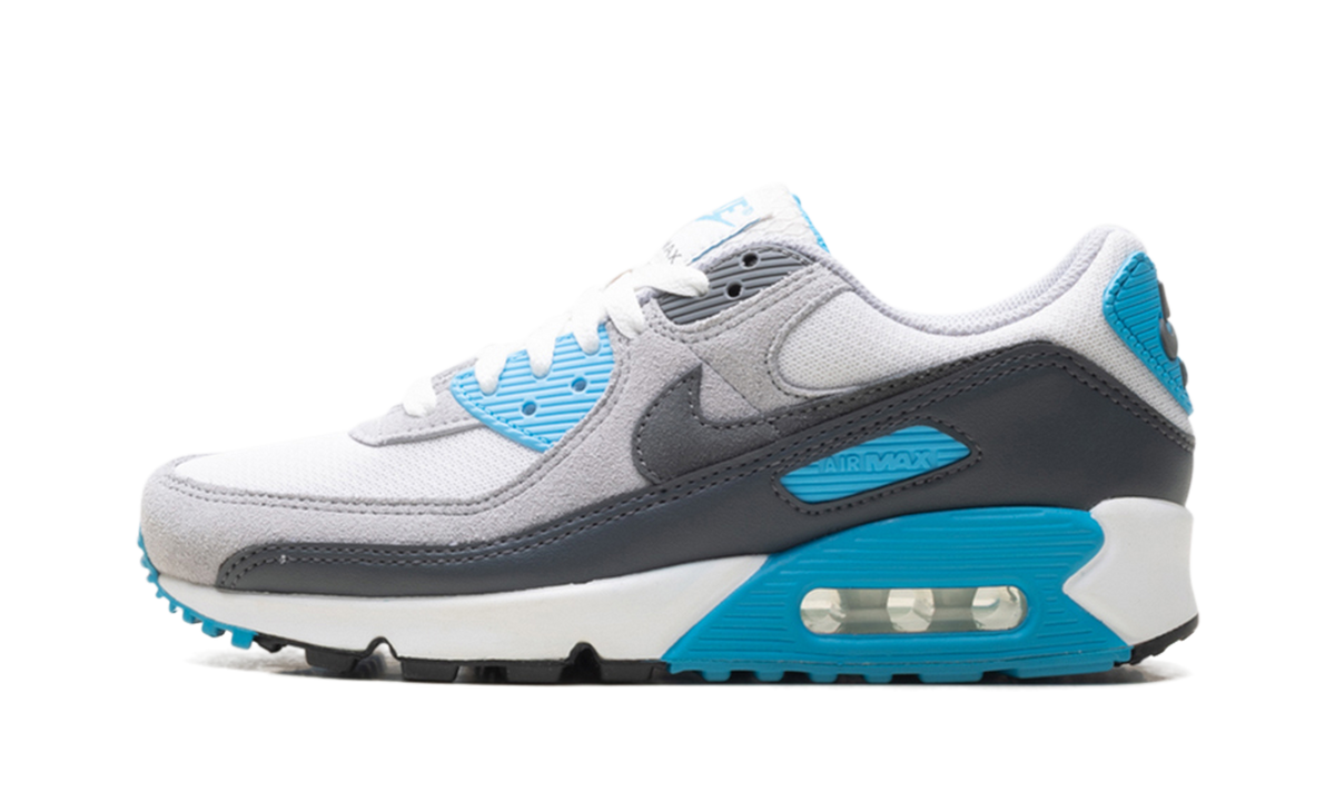 "Platinum Tint Blue Lightning" Air Max 90 DM0029 019 - product image from the listing.