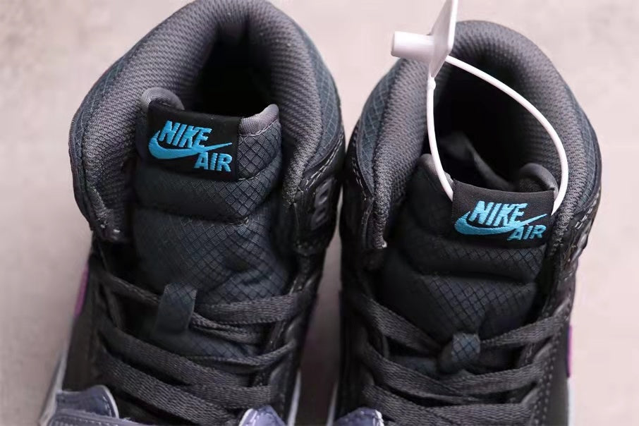 Jordan Legacy 312 Sneakers in Grey Purple AV3922-005 - product image from the listing.
