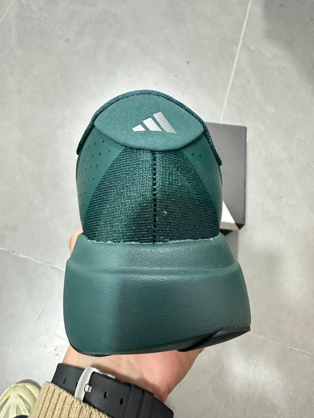 Adidas Adizero Lightstrike Pro Running Shoes, in Green - product image from the listing.