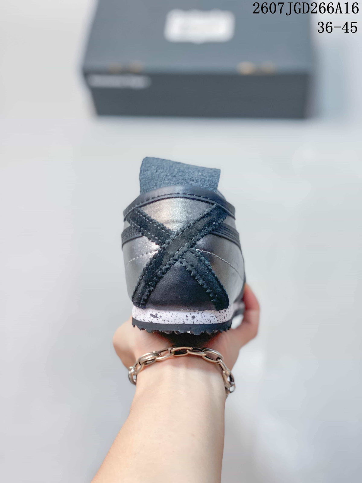 Onitsuka Tiger Mexico 66 Sneakers in Black Silver 07JGD266A16 - product image from the listing.
