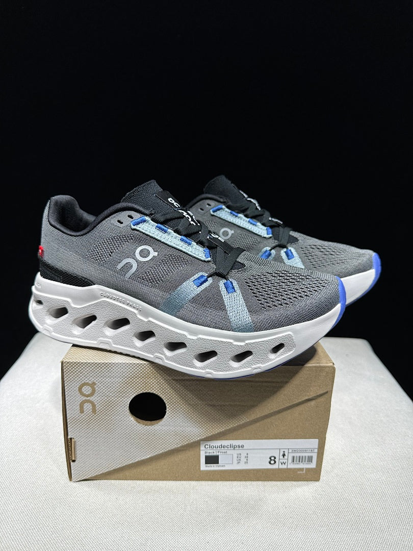 Gray and Blue On Cloudeclipse Running Shoes - product image from the listing.