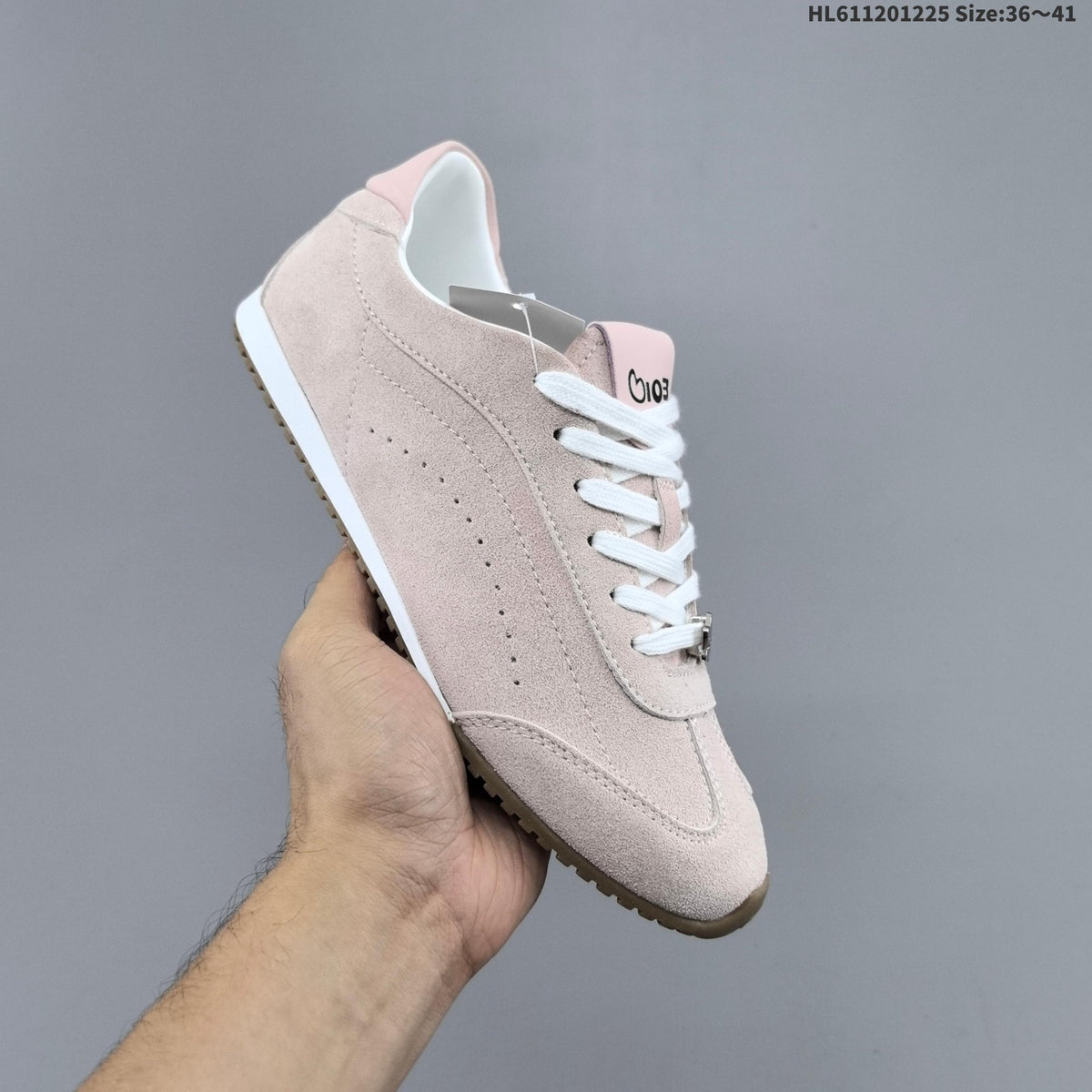 Alo Yoga Sunset Sneaker Low-Top in Blush in Pink - product image from the listing.