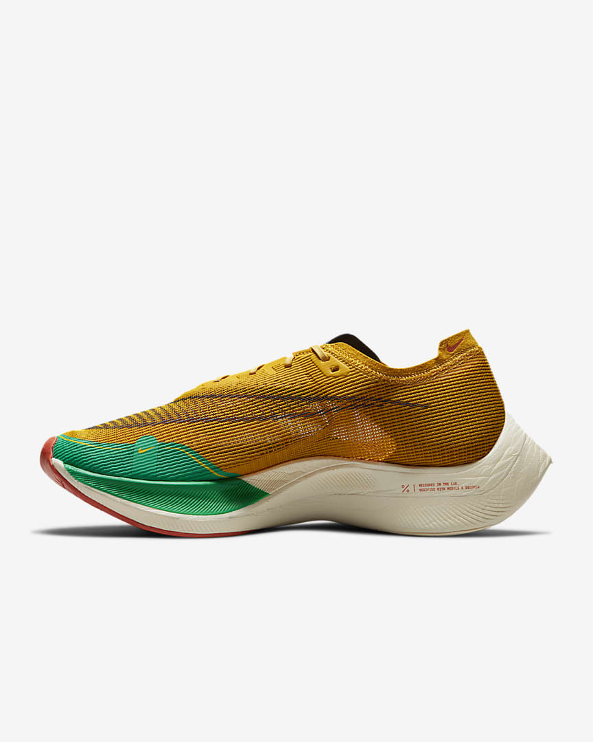 Nike ZoomX Vaporfly NEXT% 2 Shoes for Running DJ5182-700 - product image from the listing.