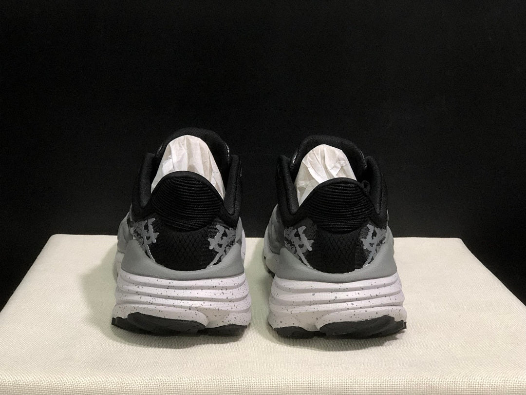Black and Gray HOKA Stinson 7 Trail Running Shoes - product image from the listing.